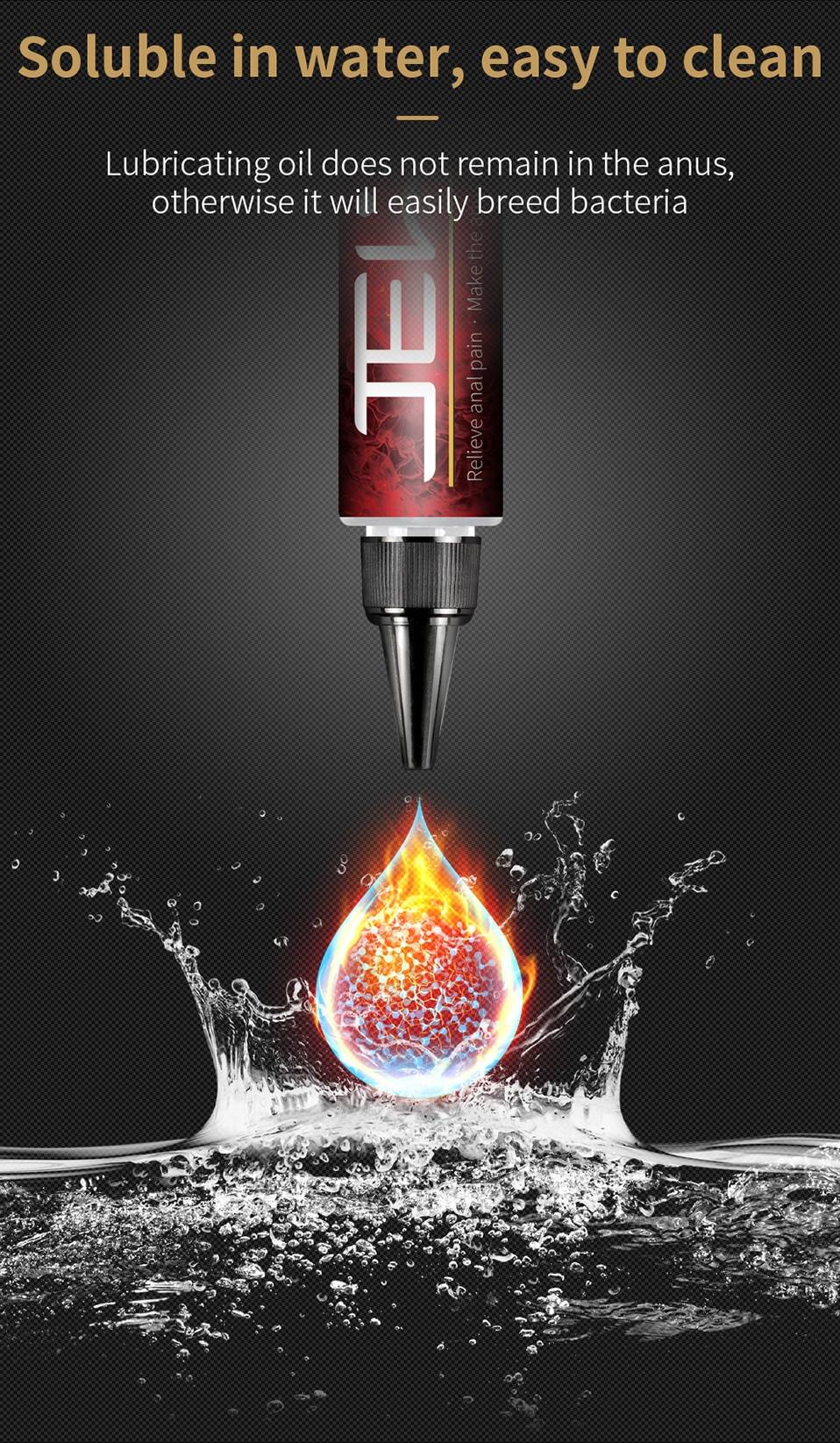 Jeusn anal graxa sexo lubrificante anal base analgésico quente lubrificante e alívio da dor anti-dor sexo anal casais de óleo vibrador vibrador sexo