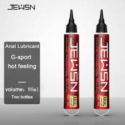 Jeusn anal graxa sexo lubrificante anal base analgésico quente lubrificante e alívio da dor anti-dor sexo anal casais de óleo vibrador vibrador sexo Jogos Adultos Lubrificantes 