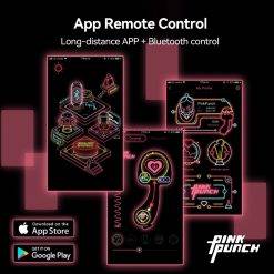 Licklip app controle remoto vibrador vibrador wearable vibradores para mulher g-ponto clitóris com caixa de carregamento cogumelo vibrador Vibradores