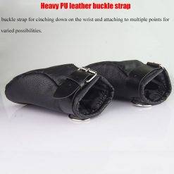 Luvas de couro bdsm para cachorros e casais, luvas acolchoadas para proteção da pata do cachorro, brinquedos sexuais Jogos Adultos