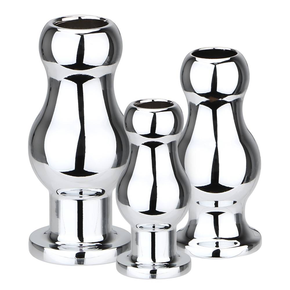 Olo, plugue anal oco de metal, dilatador anal, plug anal, estimulador de ponto g, plug anal, brinquedos sexuais para mulheres e homens