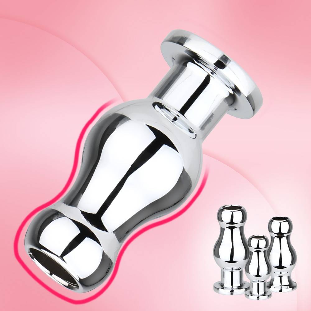 Olo, plugue anal oco de metal, dilatador anal, plug anal, estimulador de ponto g, plug anal, brinquedos sexuais para mulheres e homens