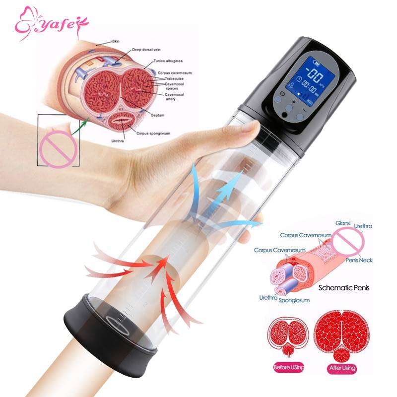Pênis elétrico bomba sexo brinquedos para homem masculino masturbador pênis extensor bomba de vácuo pênis ampliação realçador massageador anel
