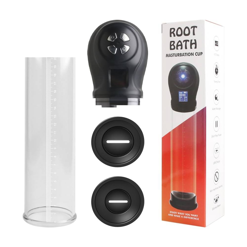 Pênis elétrico bomba sexo brinquedos para homem masculino masturbador pênis extensor bomba de vácuo pênis ampliação realçador massageador anel