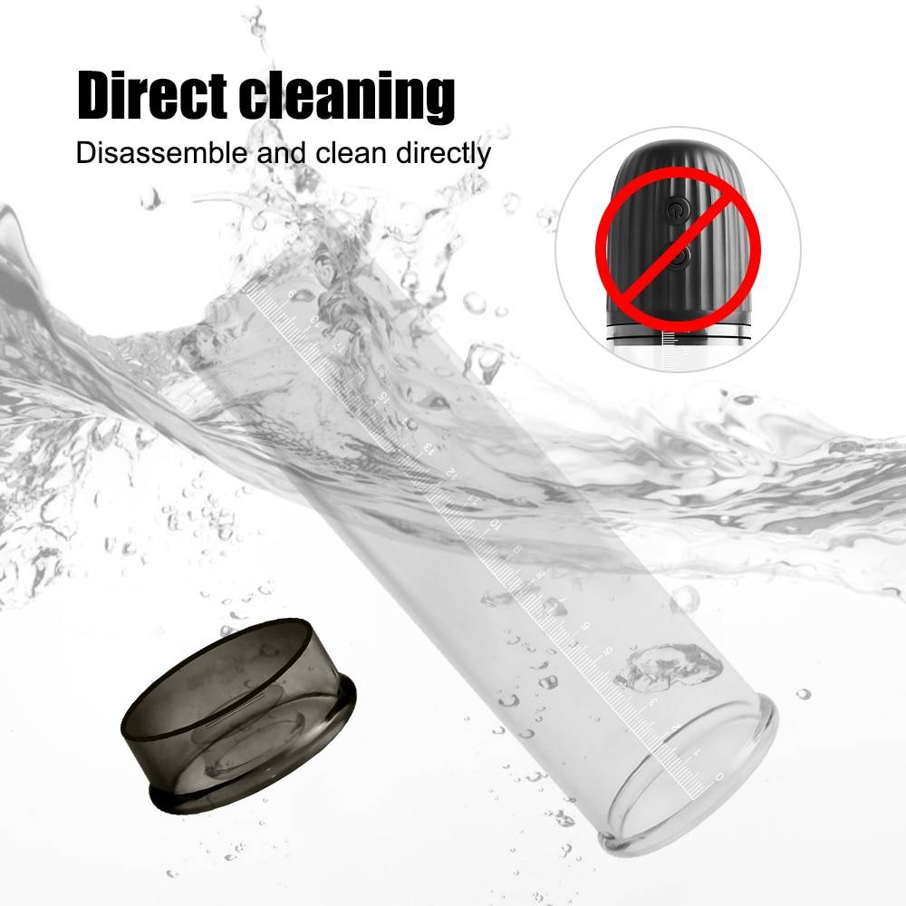 Pênis elétrico bomba sexo brinquedos para homem masculino masturbador pênis extensor bomba de vácuo pênis ampliação realçador massageador anel