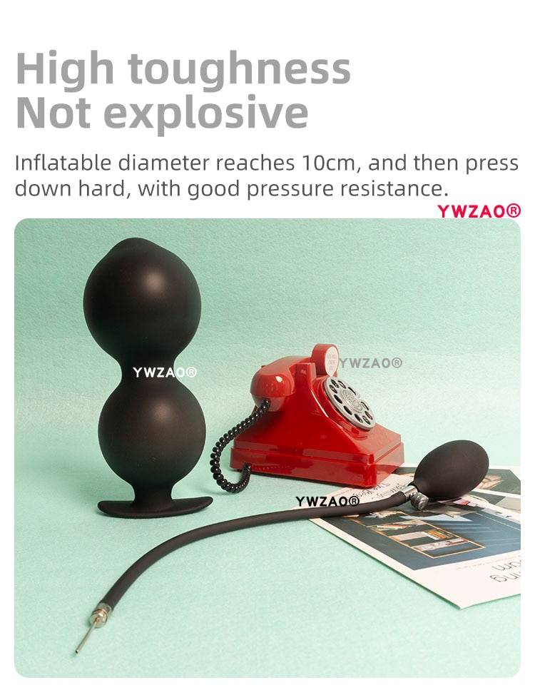 Plugue de silicone inflável para mulheres, plugue separado de silicone sexy para mulheres e homens, brinquedo adulto