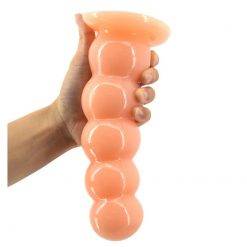 Sex Shop Super Huge Dildo ventosa Talão Forma Embalado Butt Plug Anal Bola Massagem Pênis Erótico Adulto Jogo Do Sexo brinquedos Para As Mulheres Inserção