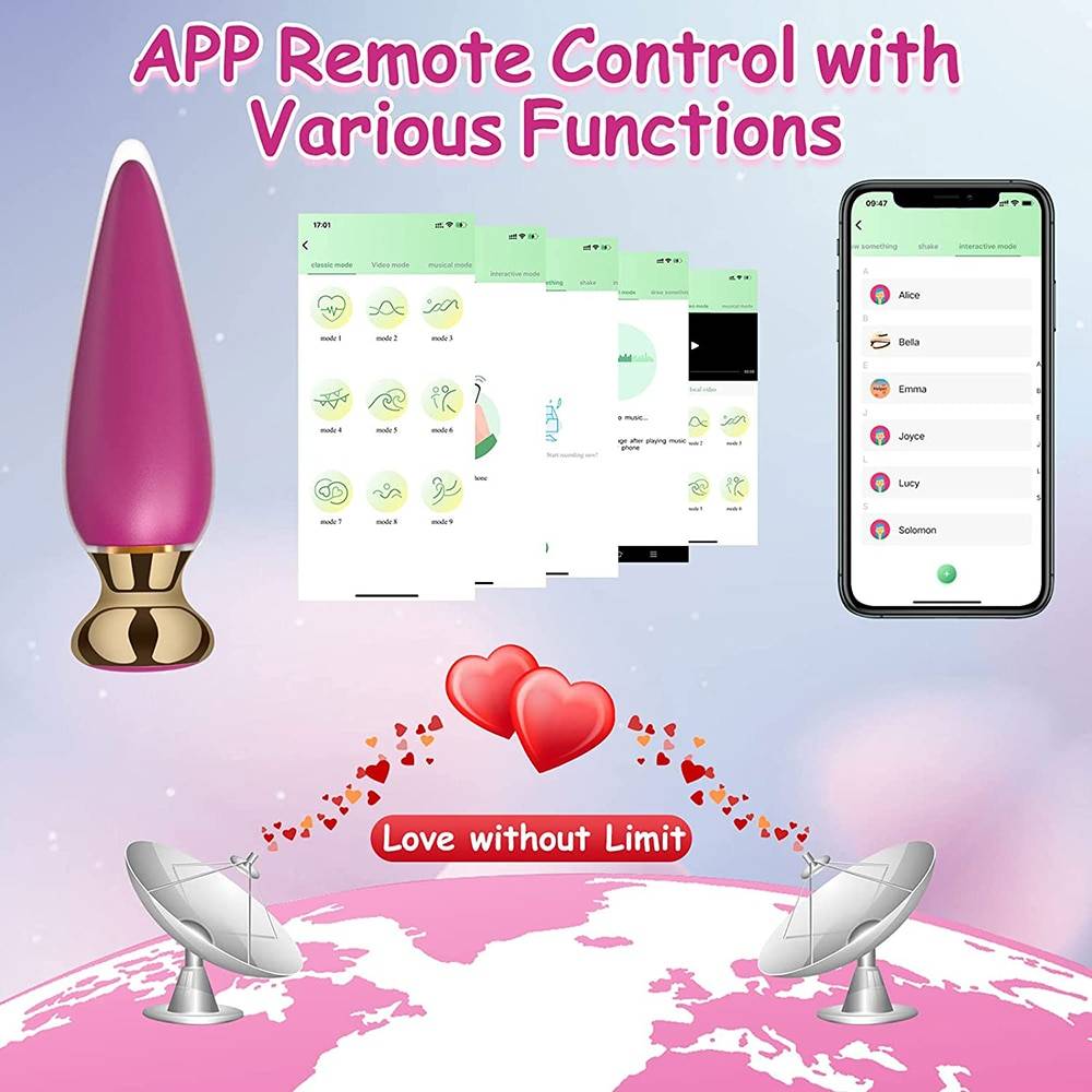 Vibrador anal sem fio bluetooth app remoto anal plug brinquedo do sexo para homens mulher g-ponto vibrador tampões de bunda massageador de próstata