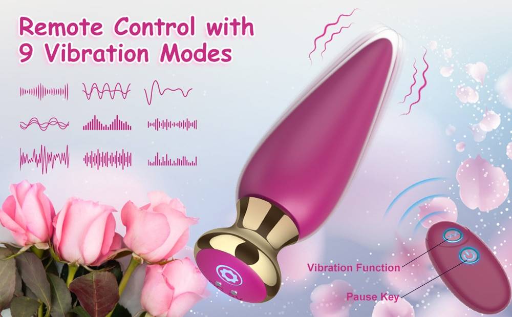 Vibrador anal sem fio bluetooth app remoto anal plug brinquedo do sexo para homens mulher g-ponto vibrador tampões de bunda massageador de próstata