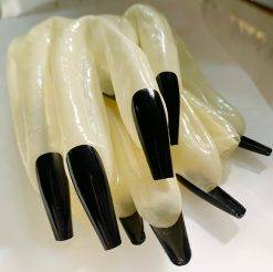 Crossdress homem para mulher óleo brilhante transparente super fino látex zentai puro fetiche cosplay kigurumi luvas com longo prego Jogos Adultos