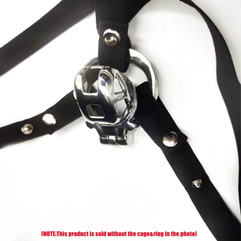 2023 masculino dispositivo de castidade estéreo corte cinto auxiliar banda elástica ajustável corda escroto anel roupa interior mulher adulto brinquedos sexuais