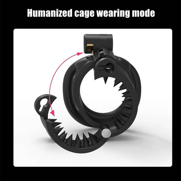 2023 novo design tusk removível slide tampa humanizado galo gaiola dispositivo de castidade masculino 2 tipos pênis anéis disponíveis adultos brinquedos sexuais