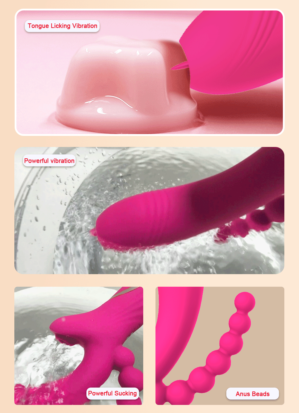 3 em 1 clitóris otário vibrador para mulher clitóris g ponto língua lambendo vácuo estimulador sexo brinquedos adultos bens para o sexo feminino