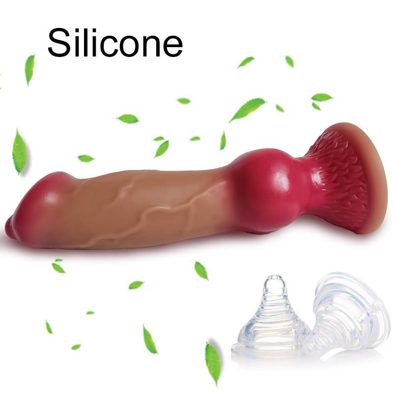 Enorme silicone animal vibrador anal plug próstata sexo para homens mulher ventosa adulto suprimentos grande butt plug cão nó dildo xxl