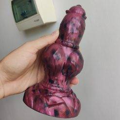 Silicone fantasia lobo dildo 2.95 Polegada de espessura nó butt plug massager da próstata homens brinquedo do sexo anal para as mulheres estimulador vaginal Inserção
