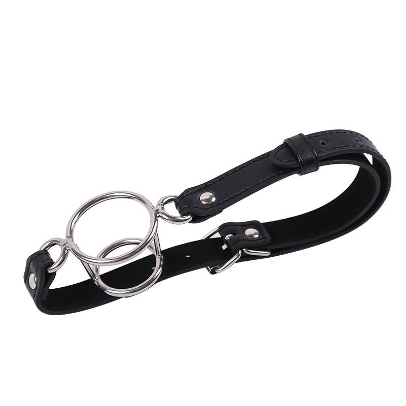 Thierry boca aberta tamanho grande anel duplo gags garganta profunda escravo boca mordida anel gags rolha adulto sexo restrição bdsm jogos