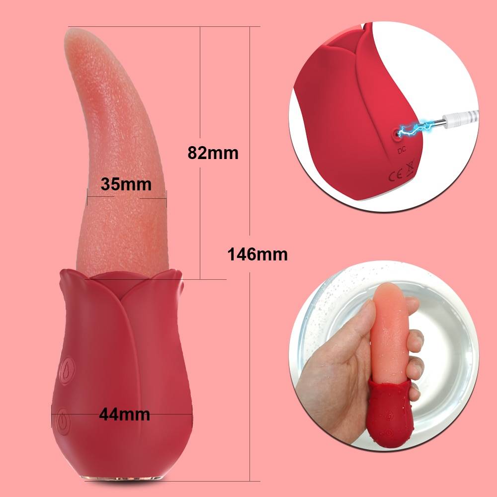 10 velocidades realistas lambendo língua rosa vibradores para mulheres mamilos estimulação do clitóris brinquedos sexuais para casais do sexo feminino adulto