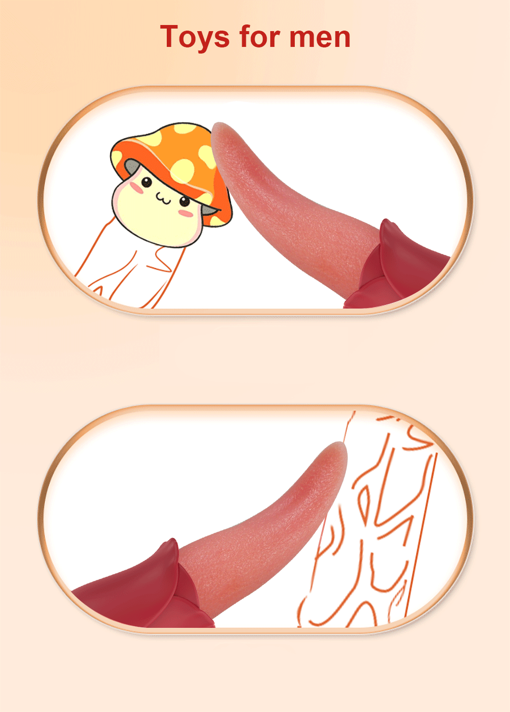 10 velocidades realistas lambendo língua rosa vibradores para mulheres mamilos estimulação do clitóris brinquedos sexuais para casais do sexo feminino adulto