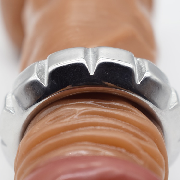 Frrk masculino atraso ejaculação pênis anéis de aço escroto testículo galo bloqueio dispositivo de castidade arnês adultos bdsm brinquedos sexuais para homem
