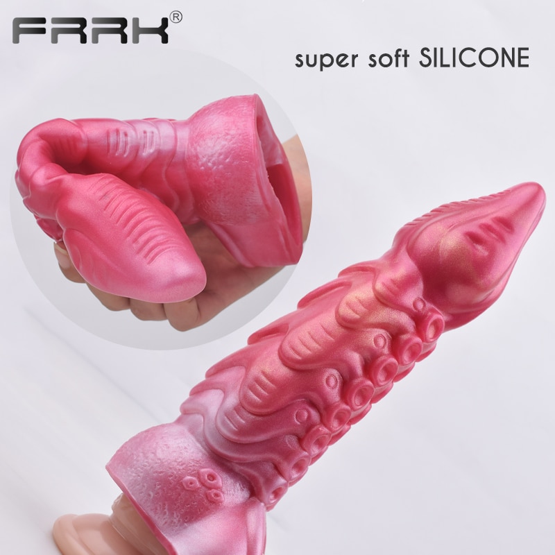 FRRK Capa Peniana Silicone Cavalo Cock Sleeve