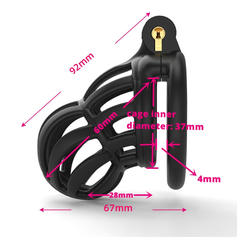 2023 nova impressão 3d design jurássico respirável gaiola de galo 2 tipos de anéis pênis masculino dispositivo castidade produtos adultos brinquedos sexuais l004