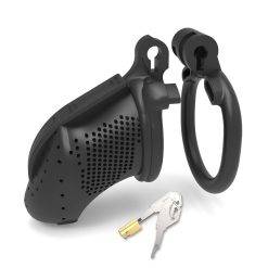 2023 nova impressão 3d bee-hive design respirável gaiola de galo 2 tipos de anéis de pênis masculino dispositivo de castidade produtos adultos brinquedos sexuais f004 Cintos de Castidade