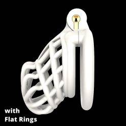 2023 nova impressão 3d design jurássico respirável gaiola de galo 2 tipos de anéis pênis masculino dispositivo castidade produtos adultos brinquedos sexuais l005 Cintos de Castidade