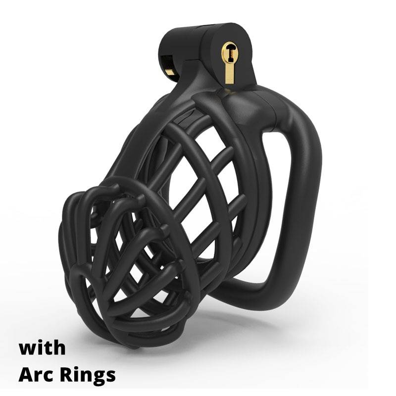 2023 nova impressão 3d design jurássico respirável gaiola de galo 2 tipos de anéis pênis masculino dispositivo castidade produtos adultos brinquedos sexuais l005