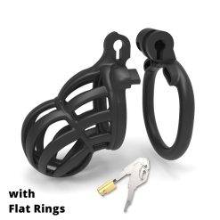 2023 nova impressão 3d design jurássico respirável gaiola de galo 2 tipos de anéis pênis masculino dispositivo castidade produtos adultos brinquedos sexuais l004 Cintos de Castidade