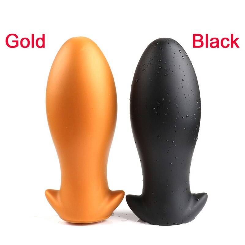 Enorme anal plug silicone macio anal vibrador grande butt plug massagem próstata anus masturbador dilatador adulto brinquedos sexuais para homens mulher gay