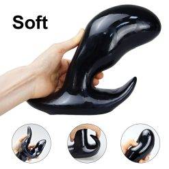 Enorme dildo anal plug brinquedos sexuais para as mulheres silicone buttplug anal trainer para casal cinta em bdsm próstata massager ânus dilatador Inserção