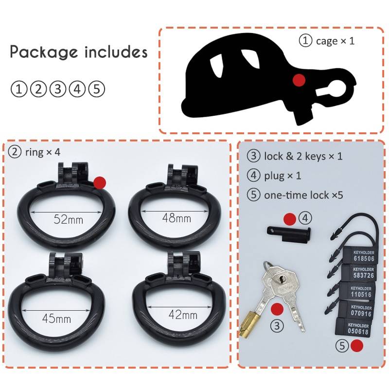 Frrk 35mm grande gaiola de castidade para o sexo masculino bondage cinto dispositivo de pouco peso brilhante liso plástico pênis anéis bdsm brinquedos Frrk 35mm grande gaiola de castidade para o sexo masculino bondage cinto dispositivo de pouco peso brilhante liso plástico pênis anéis bdsm brinquedos