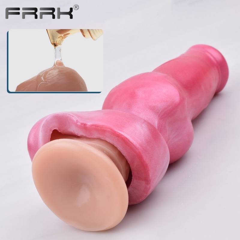 FRRK Capa Peniana Silicone Cavalo Cock Sleeve