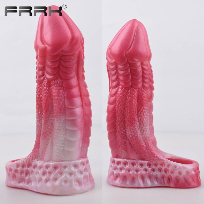 FRRK Capa Peniana Silicone Cavalo Cock Sleeve
