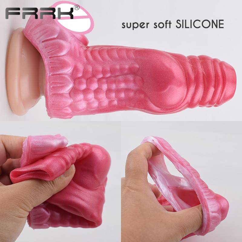 FRRK Capa Peniana Silicone Cavalo Cock Sleeve