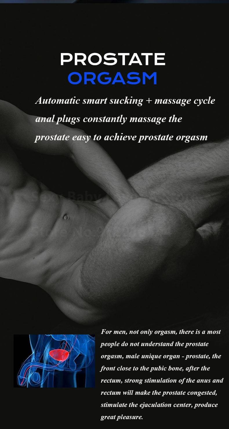 Novo inteligente rosebud bomba de vácuo sucção massagem estimulador da próstata anal bomba para o homem mulher butt plug masturbador adulto brinquedos sexuais 1