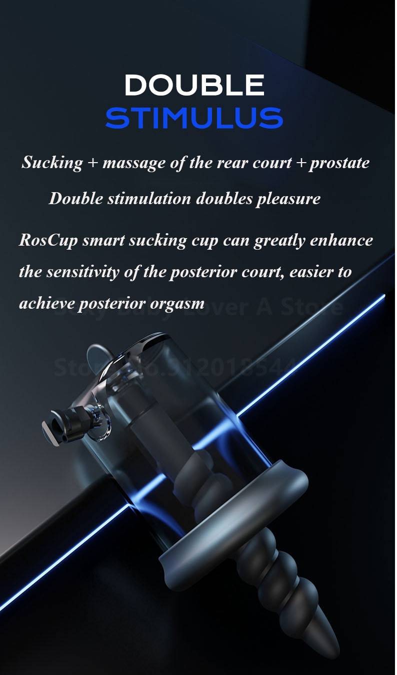 Novo inteligente rosebud bomba de vácuo sucção massagem estimulador da próstata anal bomba para o homem mulher butt plug masturbador adulto brinquedos sexuais 1