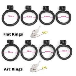 Penis bloqueio gaiola de castidade conjunto pequeno masculino pênis galo gaiola removível slide cap bloqueio bondage cinto galo anel escravo contido homem Cintos de Castidade