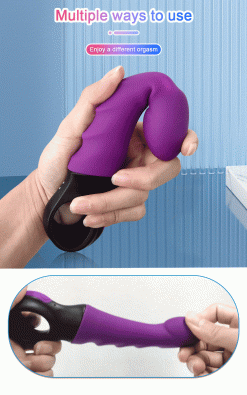 Vibrador de Silicone Poderoso 10 Modos de Vibração Inserção Vibradores