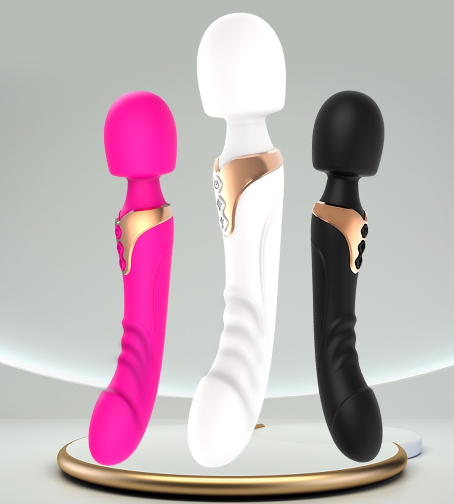 Vibrador poderoso av vibrador vibradores varinha mágica para mulher 10 modos clitóris estimulador g local vagina massageador brinquedos sexuais adultos para mulher