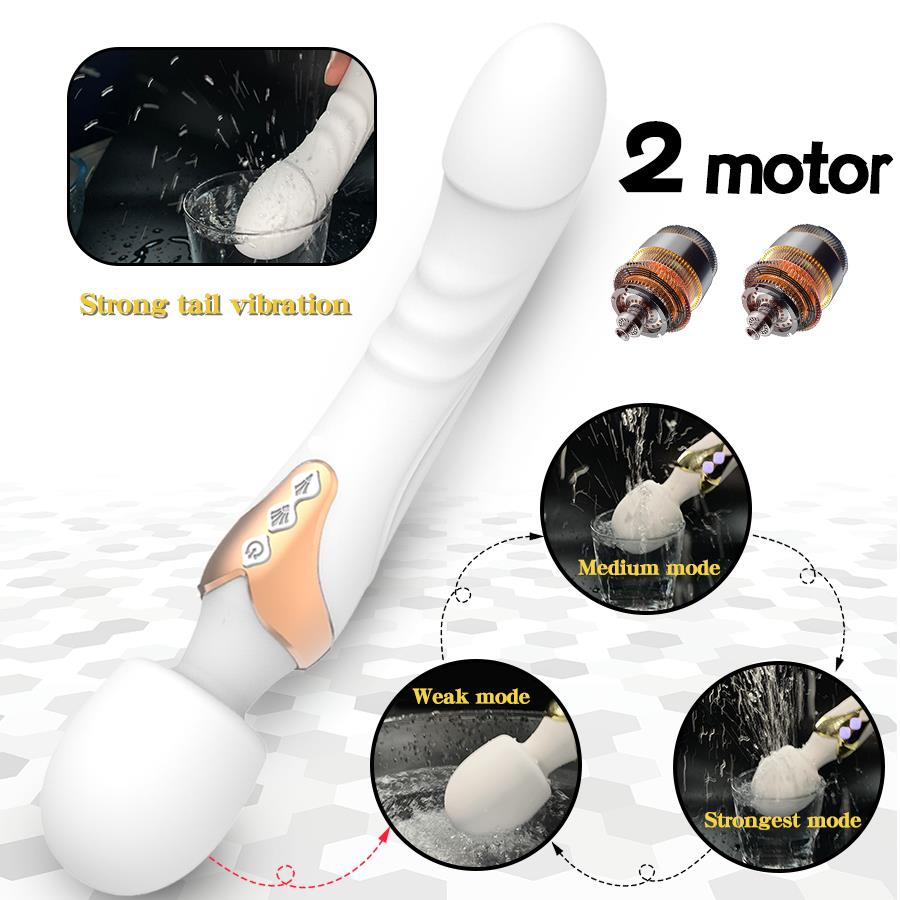 Vibrador poderoso av vibrador vibradores varinha mágica para mulher 10 modos clitóris estimulador g local vagina massageador brinquedos sexuais adultos para mulher