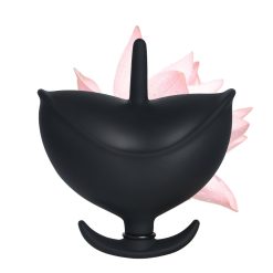 Inflável anal plug forma de flor removível butt plug ânus dilatador expansor vibrador anal para unisex gay jogo do sexo próstata massageador Inserção