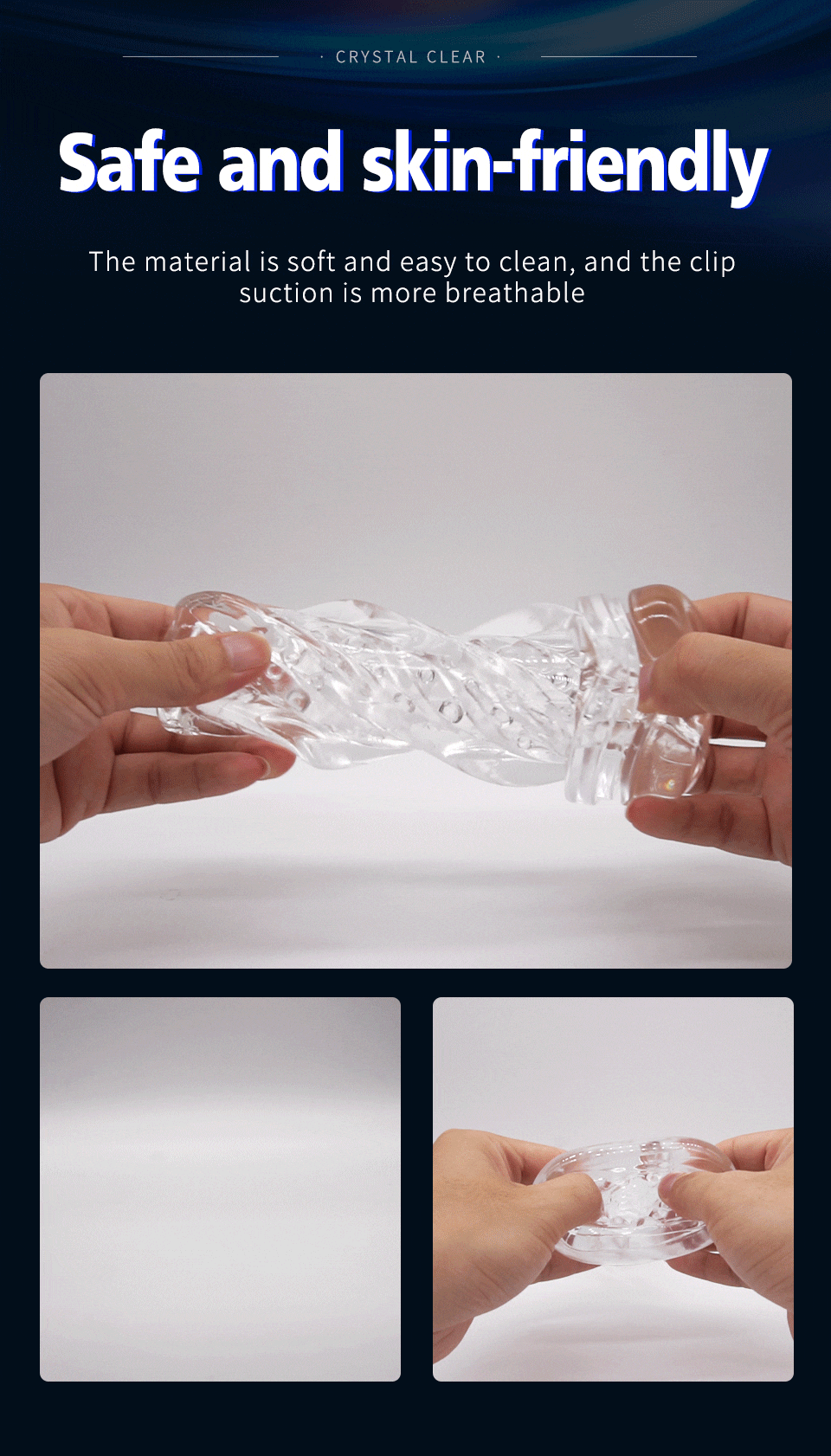 Masculino masturbador copo macio bichano sexo brinquedos transparente vagina adulto resistência exercício produtos do sexo vácuo pocket cup para homem