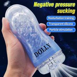 Masculino masturbador copo macio bichano sexo brinquedos transparente vagina adulto resistência exercício produtos do sexo vácuo pocket cup para homem Jogos Adultos