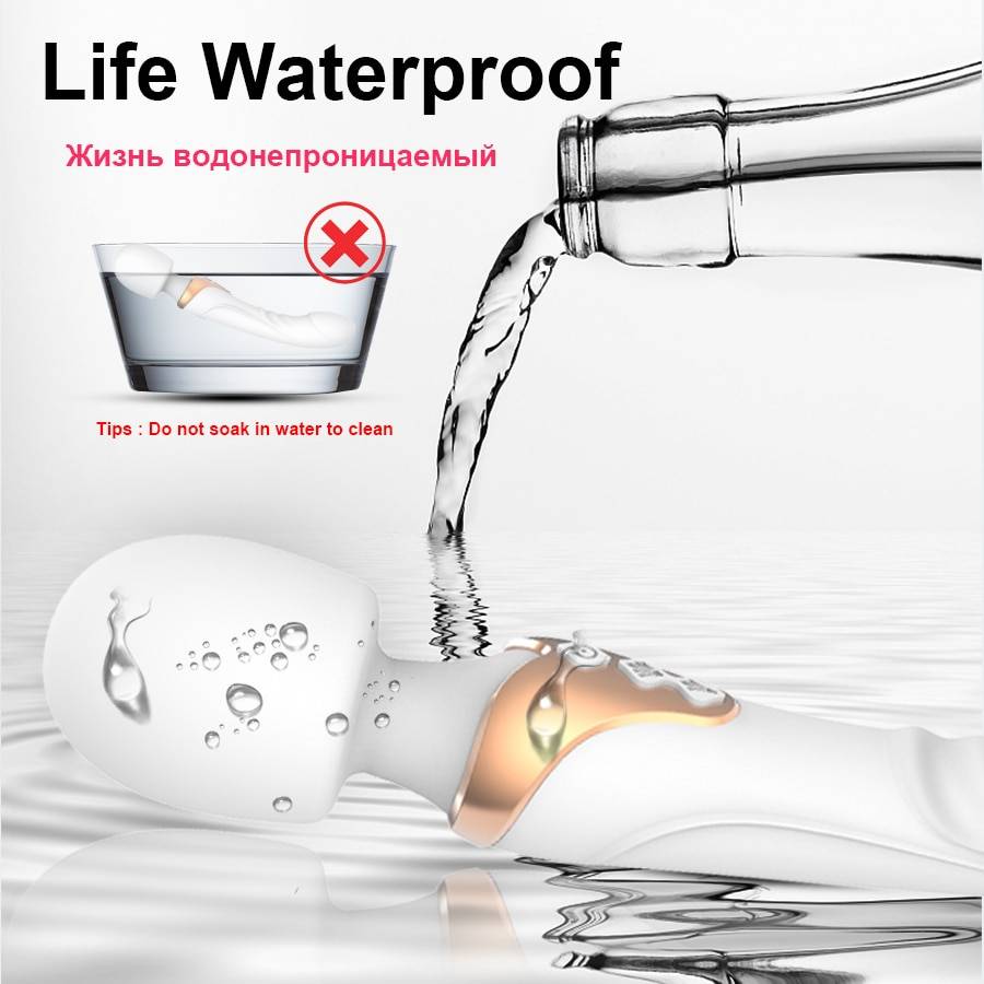 Vibrador poderoso av vibrador vibradores varinha mágica para mulher 10 modos clitóris estimulador g local vagina massageador brinquedos sexuais adultos para mulher