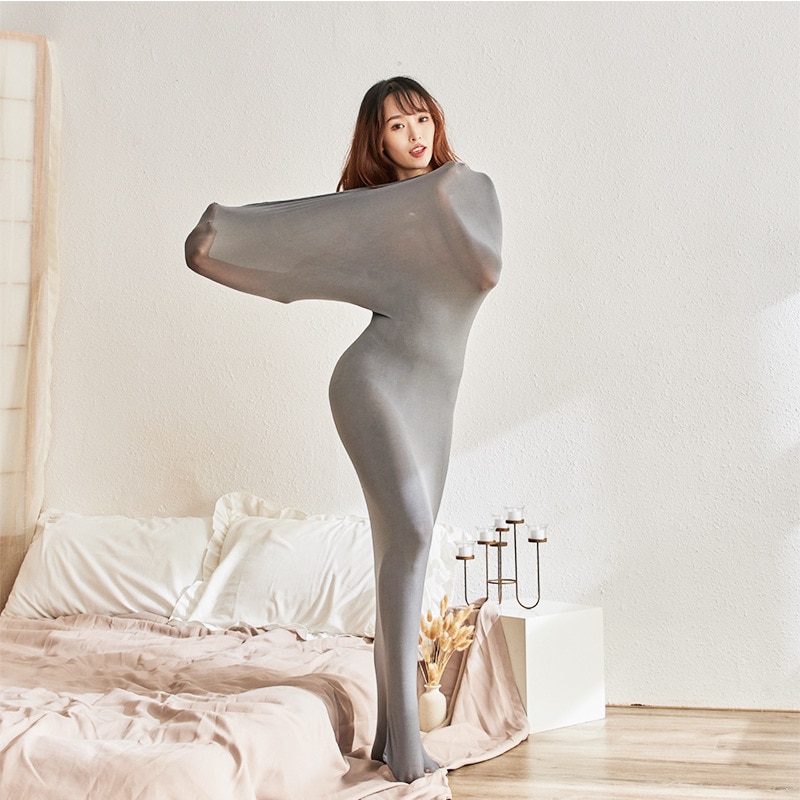 Velvet all-inclusive meias saco de dormir múmia meias corpo inteiro envoltório bondage uma peça zentai collants