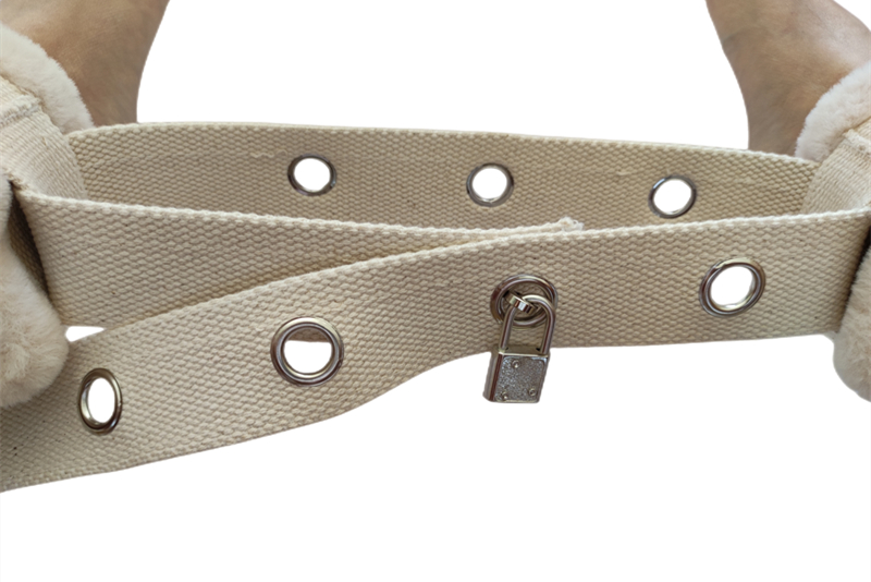 Lona resistente hogtie cruz algemas travando macio anklecuffs bdsm restrições conjunto de bondage