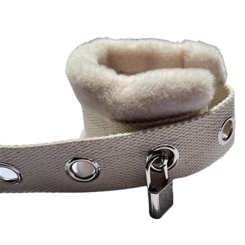 Lona resistente hogtie cruz algemas travando macio anklecuffs bdsm restrições conjunto de bondage