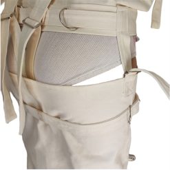 Auto bondage resistente canvas pernas binder restrições straitjacket calças bdsm BDSM Bondage