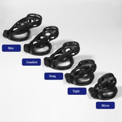 2022 cobra 4.0 dispositivo de castidade masculina com 4 anéis do pênis do punho do dobro-arco, gaiola do galo, fechamento da castidade, gaiola do pênis, brinquedos sexuais para o homem gay Cintos de Castidade